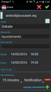 Calendario 2016 screenshot 2