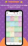schedules and daily tasks screenshot 5