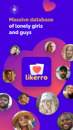 Dating and chat - Likerro screenshot 4