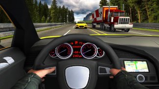 Corsa in autostrada in auto: Endless Racer screenshot 7