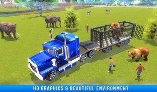 Zoo Animal camion di trasport screenshot 12