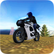 Police Moto Racing: Up Hill 3D screenshot 5