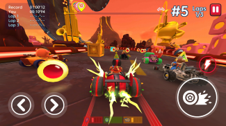 Starlit On Wheels: Super Kart screenshot 13