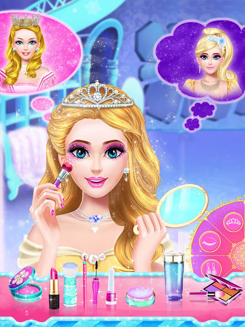 Download do jogo de maquiagem de princesa de natal