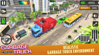 Trash Truck Driving Simulator: Driving Games 2020 screenshot 5