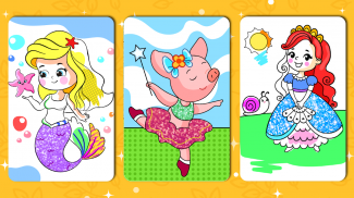 Princess Coloring Book Games screenshot 2