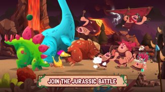 Dino Bash - Dinosaurs v Cavemen Tower Defense Wars screenshot 8