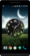 Black Panther Clock Live WP screenshot 0