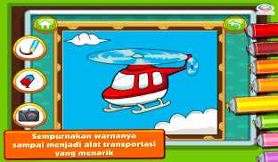 Marbel Mewarnai : Transportasi screenshot 13