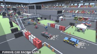 Polygon Toy Car Race screenshot 1