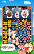 LINE Pokopang - POKOTA's puzzle swiping game! screenshot 9