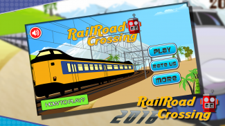 RailRoad Crossing 🚅 Train Simulator Game screenshot 0