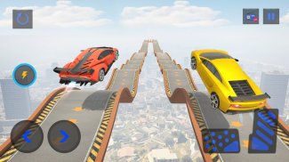Không Thể Prado xe Hơi đóng Thế: Con Dốc Stunts 3D screenshot 0