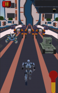 Runbot Runner 3D-Scifi Modern Run screenshot 5