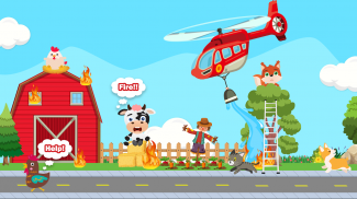 Truck Games: Fireman for kids screenshot 5