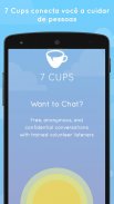 7 Cups - Ansiedade e estresse screenshot 0