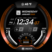 Cyber Watch Face screenshot 6