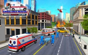 Emergency Rescue Ambulance Driving Simulator 2019 screenshot 0