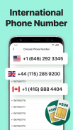 2nd Line: UK & US phone number screenshot 0