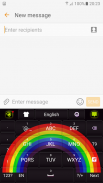 Pelangi Warna Keyboard screenshot 5