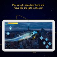 Çok Hızlı Superhero Yıldırım: Flash Oyunlar 3D screenshot 0