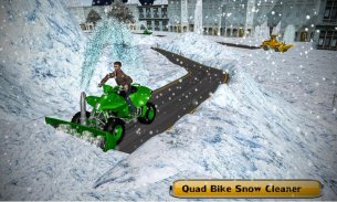 Snow Plow Snow Excavator Sim screenshot 3