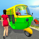 Tuk Tuk Taxi Sim 2020: Free Rickshaw Driving Games icon