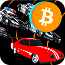 Blockchain Bitcoin Game Icon