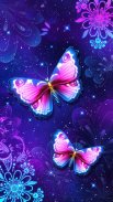 Purple Butterfly Live Wallpaper screenshot 3