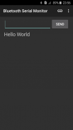 Bluetooth Serial Monitor screenshot 1