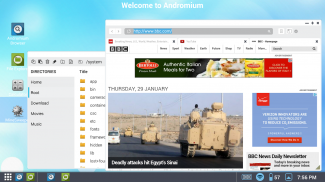 Andromium OS screenshot 1