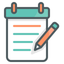 Blue Note:Notepad,To Do list,Reminders Icon