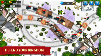 Tower Defense - War Strategy Game screenshot 1