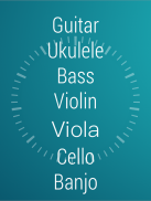 Strings Tuner -Gitar, Ukulele screenshot 1