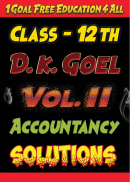 Account Class-12 Solutions (D K Goel) Vol-2 screenshot 0