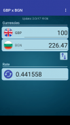 British Pound x Bulgarian Lev screenshot 2