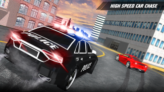 NY Police Car Chase: Crime City Carro Condução screenshot 2