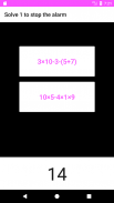 Mathe Alarm Clock screenshot 3