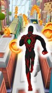 Amazing Super Heroes Running : Subway Home Runner screenshot 1