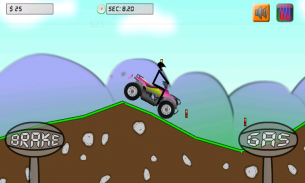 Stickman ATV Ekstrim racing screenshot 3
