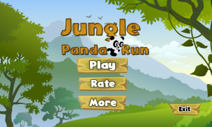 Jungle Panda Run screenshot 0