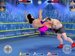 Tag team wrestling 2019: Cage death fighting Stars screenshot 2