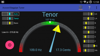 Braw Bagpipe Tuner screenshot 0