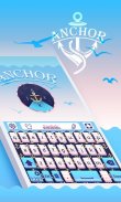 Anchor Keyboard Theme & Emoji screenshot 1