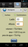 Acuario Calculadora screenshot 1