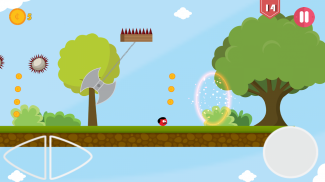 Red Ball Mr Mustache screenshot 19