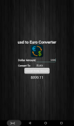 USD to euro Converter / US dollar to Euro screenshot 1