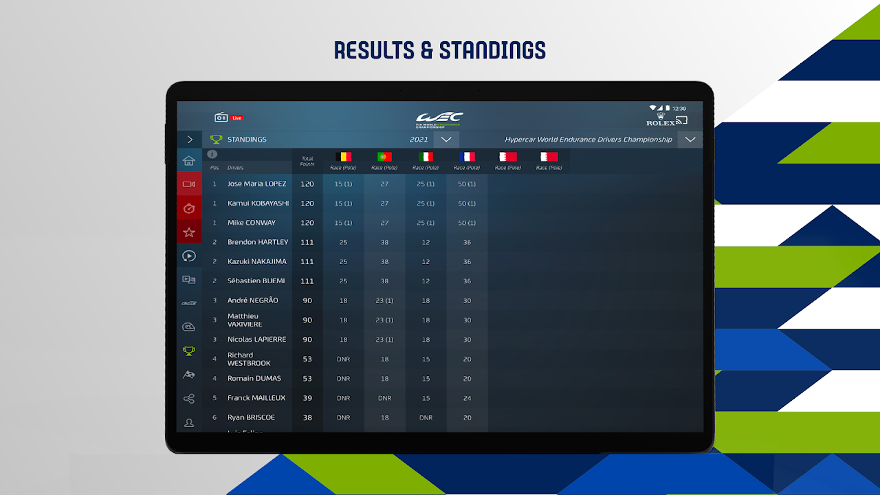 FIA World Endurance Championship - Microsoft Apps