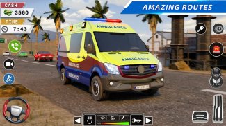 Hospital Game Emergency Van 3D screenshot 4