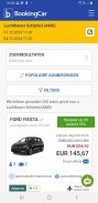 Bookingcar – autoverhuur app screenshot 3